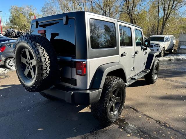 used 2015 Jeep Wrangler Unlimited car, priced at $20,992