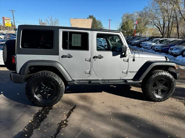 used 2015 Jeep Wrangler Unlimited car, priced at $20,992