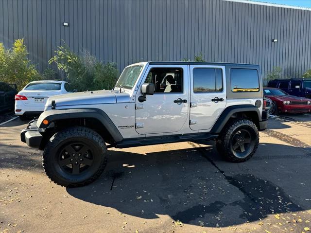 used 2015 Jeep Wrangler Unlimited car, priced at $20,992