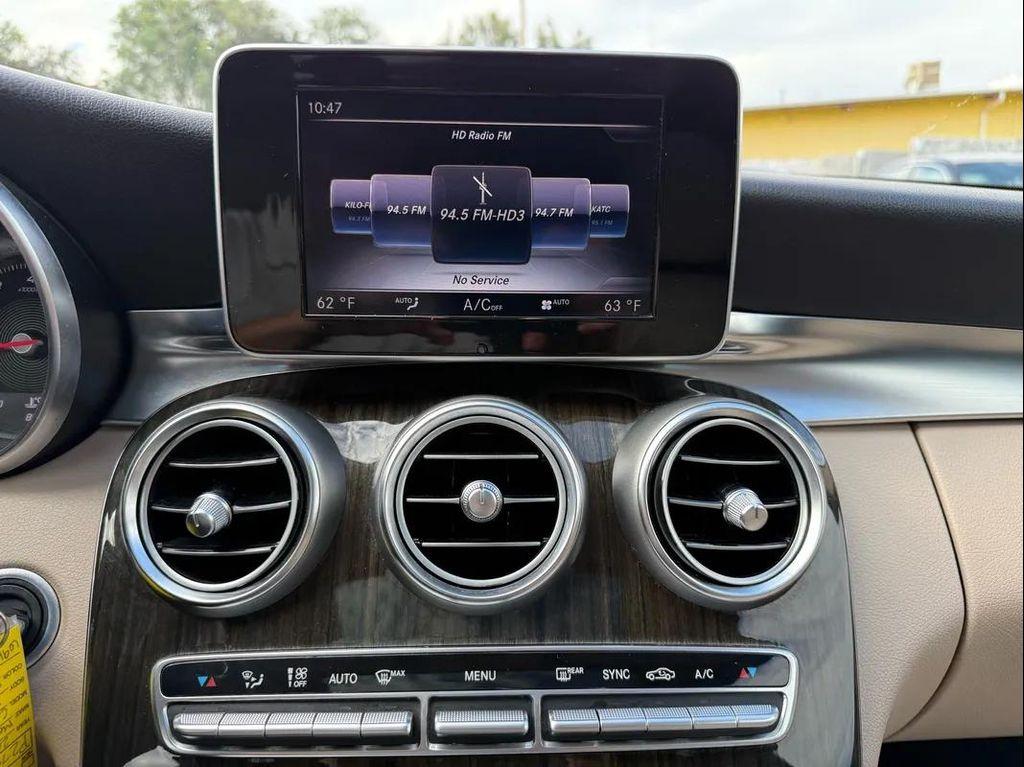 used 2015 Mercedes-Benz C-Class car, priced at $15,493