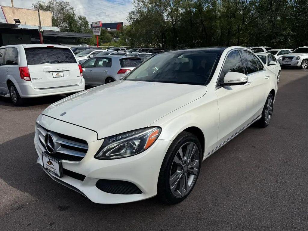 used 2015 Mercedes-Benz C-Class car, priced at $15,493