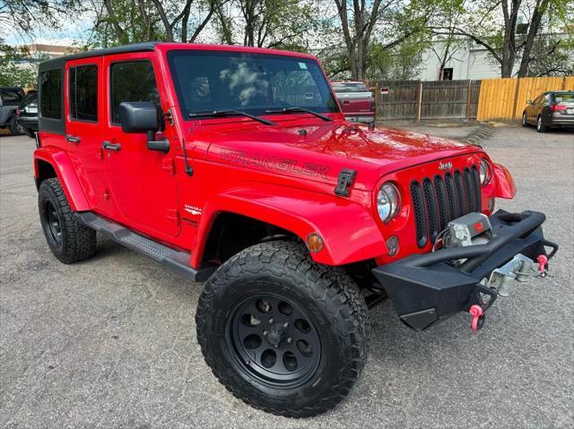 used 2015 Jeep Wrangler Unlimited car, priced at $18,794