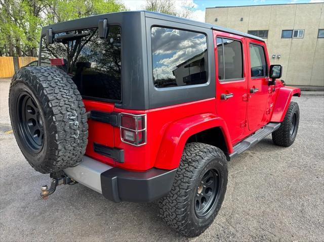 used 2015 Jeep Wrangler Unlimited car, priced at $18,794