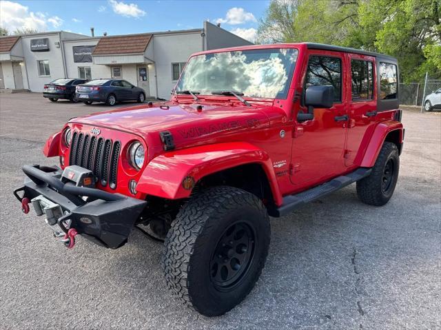 used 2015 Jeep Wrangler Unlimited car, priced at $18,794