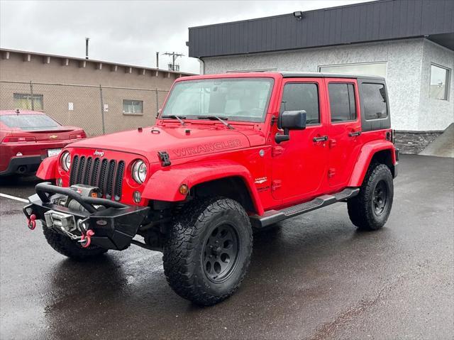 used 2015 Jeep Wrangler Unlimited car, priced at $20,499