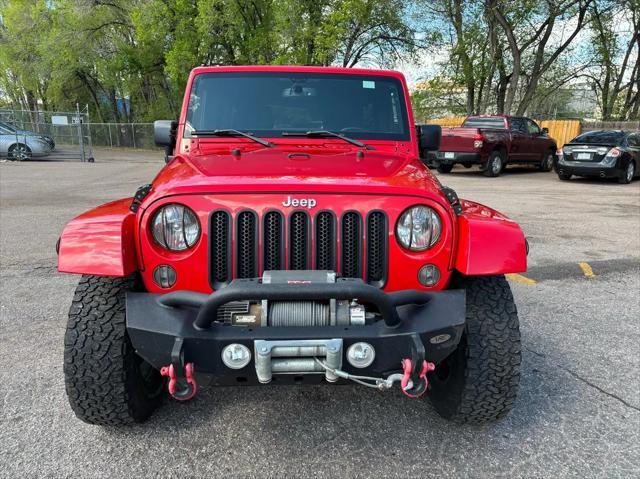 used 2015 Jeep Wrangler Unlimited car, priced at $18,794
