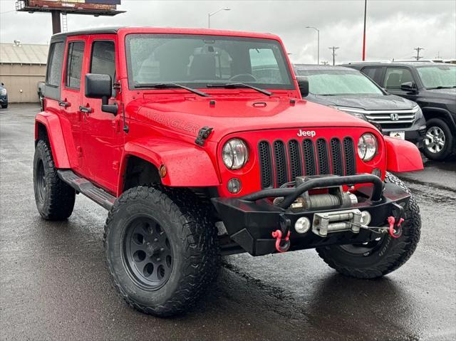 used 2015 Jeep Wrangler Unlimited car, priced at $20,499