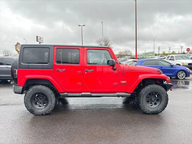 used 2015 Jeep Wrangler Unlimited car, priced at $20,499