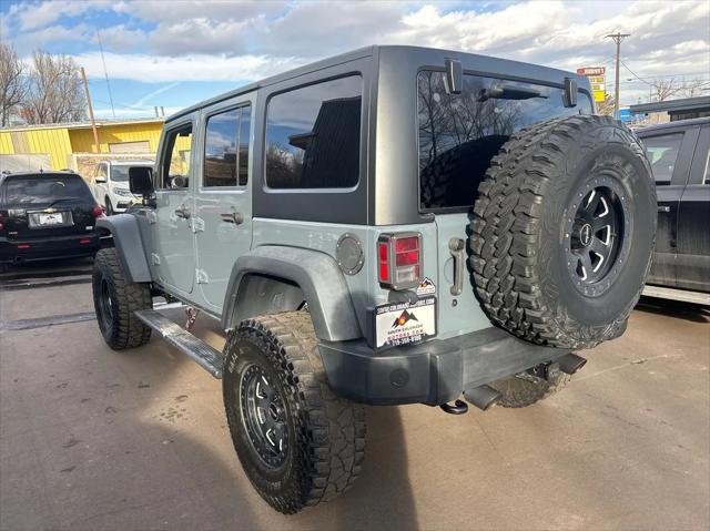 used 2015 Jeep Wrangler Unlimited car, priced at $20,992