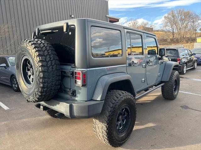 used 2015 Jeep Wrangler Unlimited car, priced at $20,992