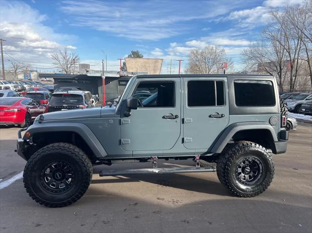 used 2015 Jeep Wrangler Unlimited car, priced at $20,992