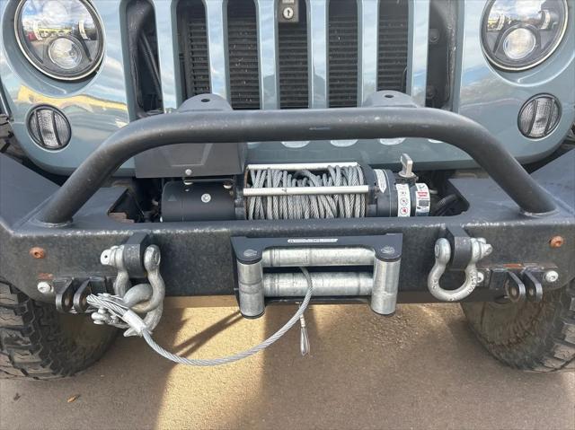 used 2015 Jeep Wrangler Unlimited car, priced at $20,992