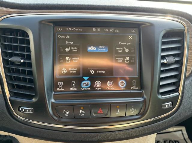 used 2015 Chrysler 200 car, priced at $8,892