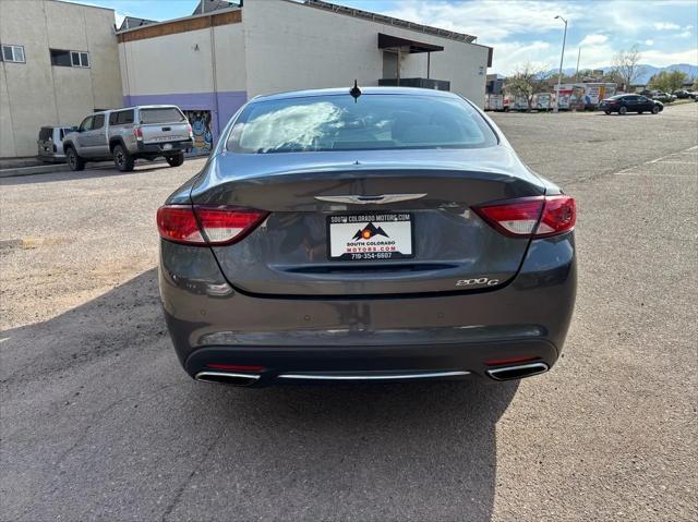 used 2015 Chrysler 200 car, priced at $8,892