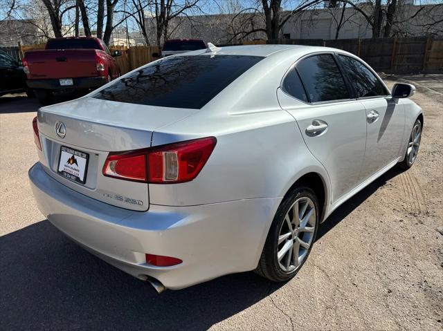 used 2013 Lexus IS 250 car, priced at $13,992