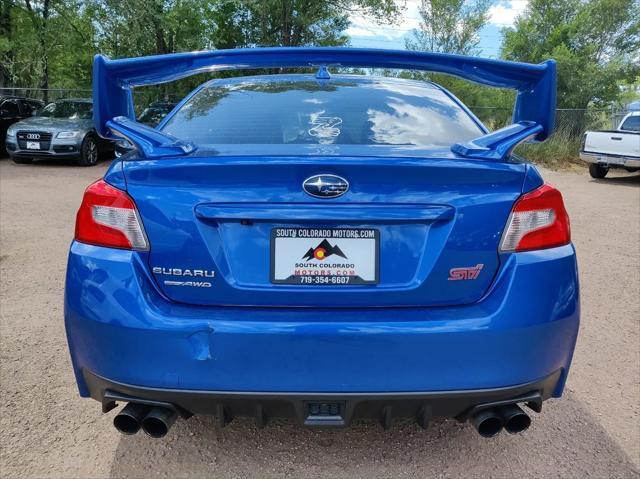 used 2015 Subaru WRX STI car, priced at $21,292