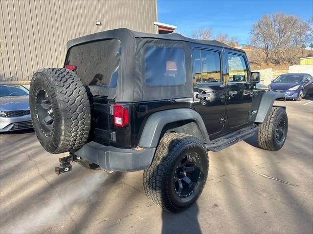 used 2015 Jeep Wrangler Unlimited car, priced at $18,995