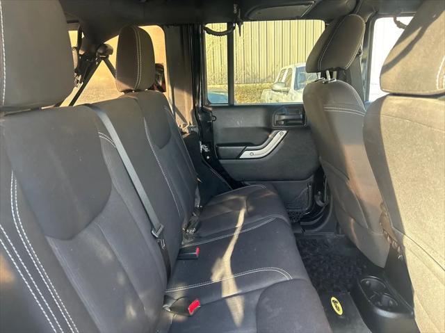 used 2015 Jeep Wrangler Unlimited car, priced at $18,995