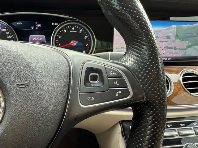 used 2018 Mercedes-Benz E-Class car, priced at $21,995