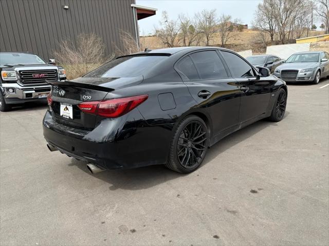 used 2018 INFINITI Q50 car, priced at $19,792