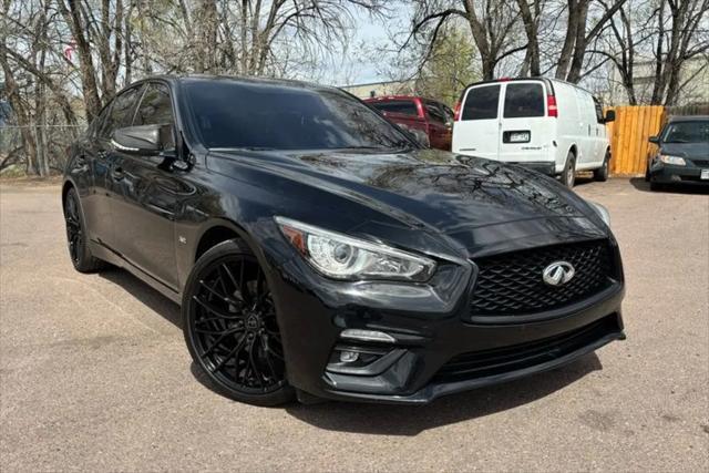 used 2018 INFINITI Q50 car, priced at $18,794