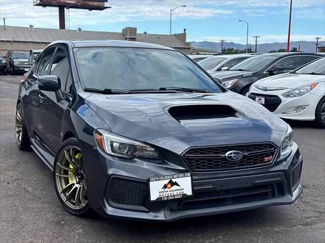 used 2018 Subaru WRX STI car, priced at $26,499