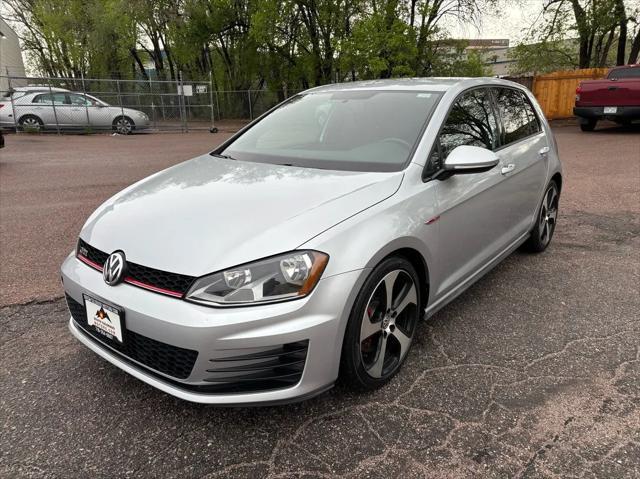 used 2017 Volkswagen Golf GTI car, priced at $14,593