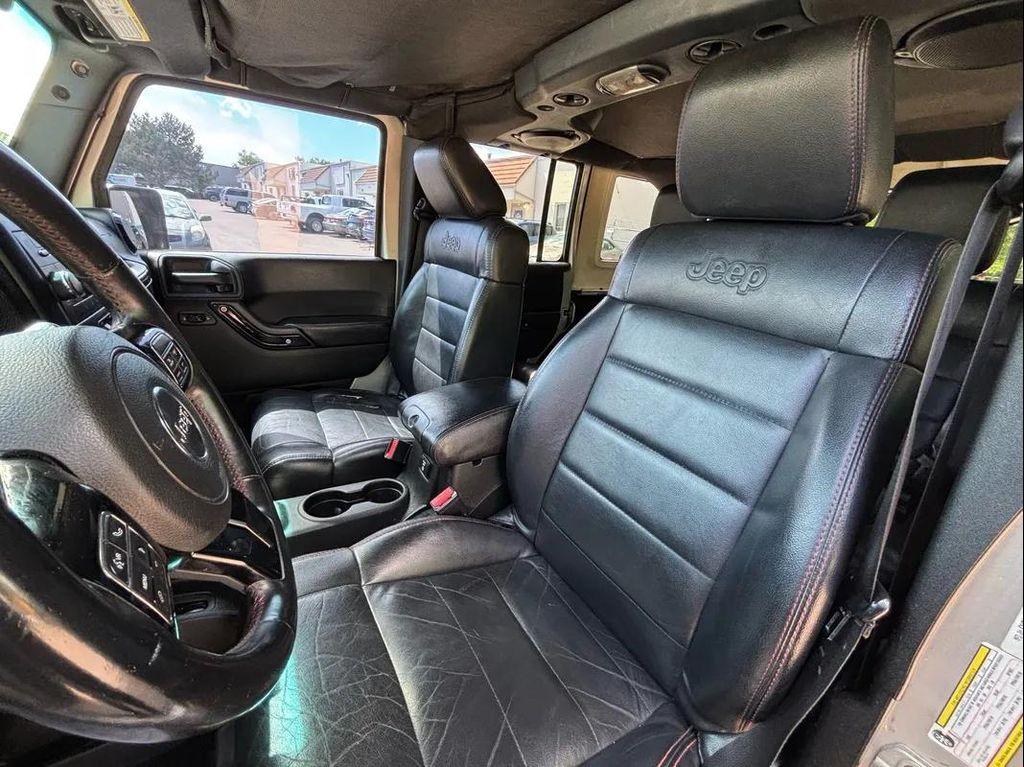used 2012 Jeep Wrangler Unlimited car, priced at $14,995