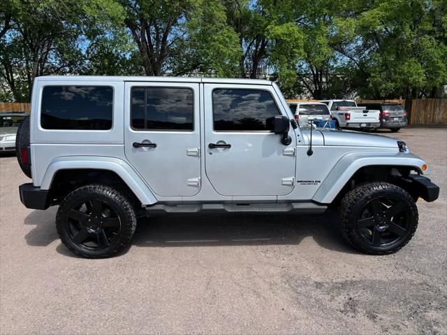 used 2012 Jeep Wrangler Unlimited car, priced at $15,792