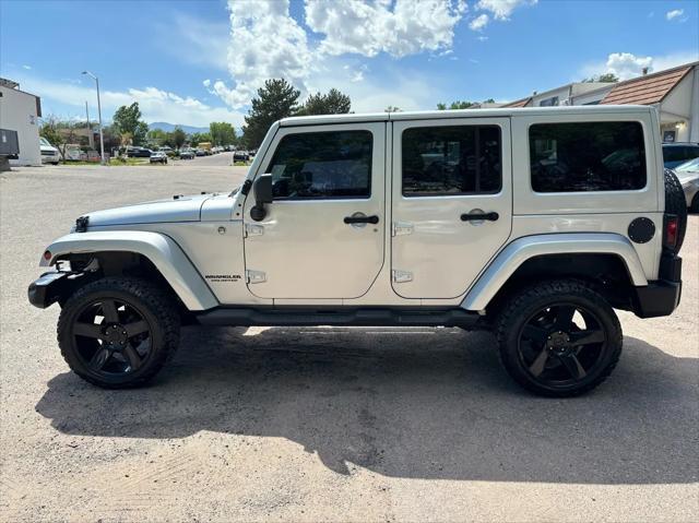 used 2012 Jeep Wrangler Unlimited car, priced at $15,792