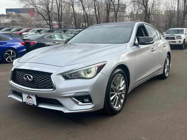 used 2018 INFINITI Q50 car, priced at $17,993