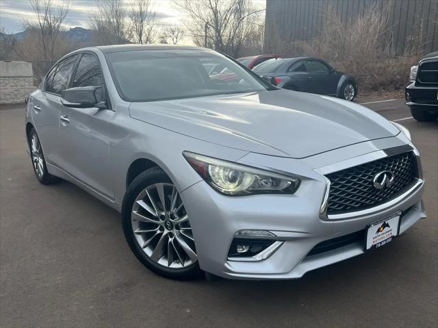 used 2018 INFINITI Q50 car, priced at $17,993