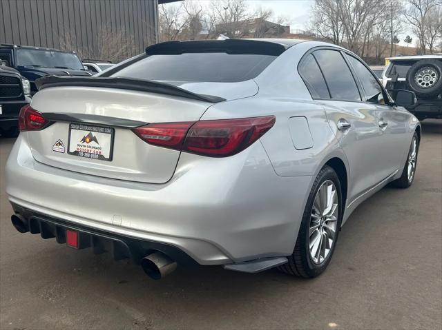 used 2018 INFINITI Q50 car, priced at $17,993