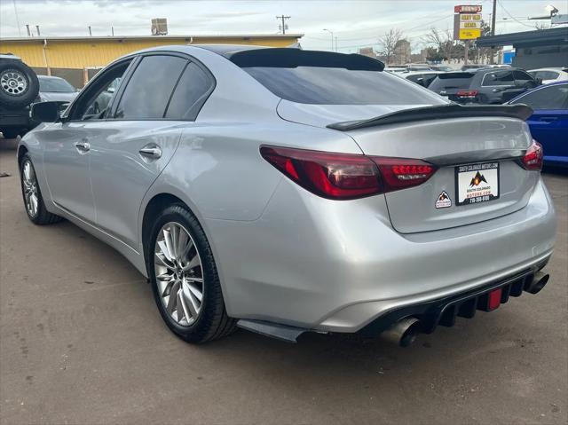 used 2018 INFINITI Q50 car, priced at $17,993