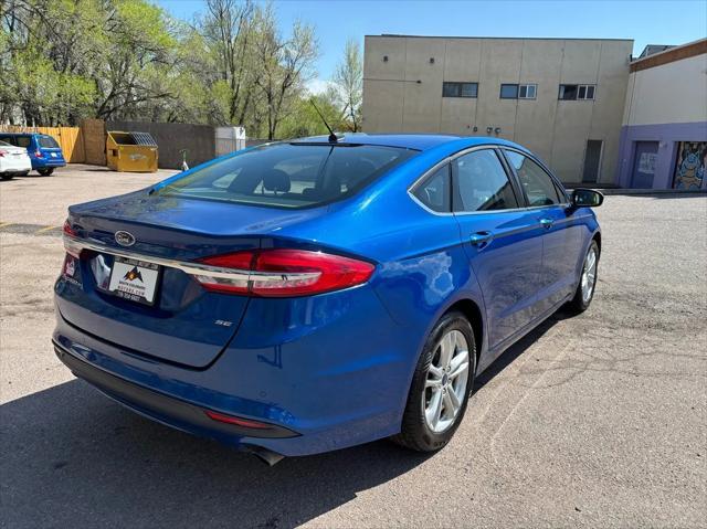 used 2018 Ford Fusion car, priced at $12,992