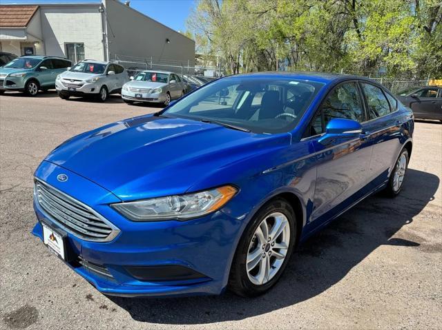used 2018 Ford Fusion car, priced at $12,992