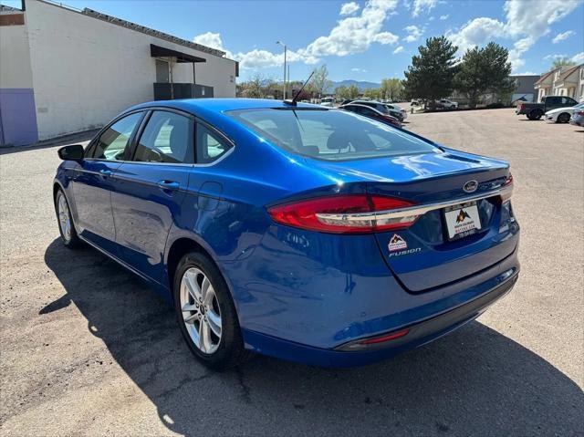 used 2018 Ford Fusion car, priced at $12,992