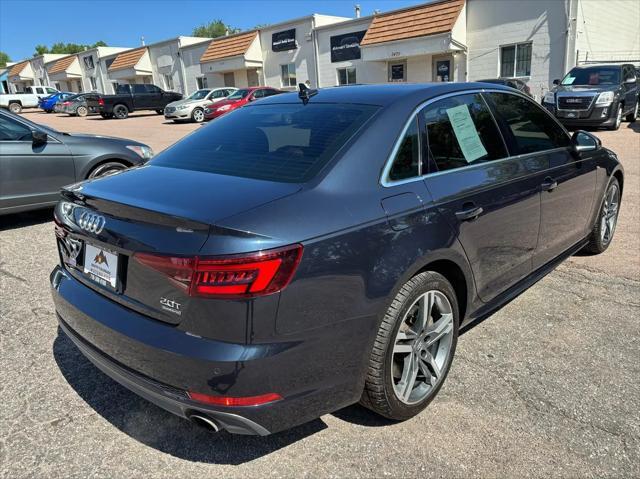 used 2018 Audi A4 car, priced at $16,996