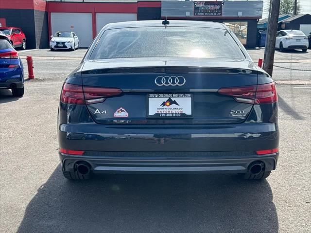 used 2018 Audi A4 car, priced at $18,492