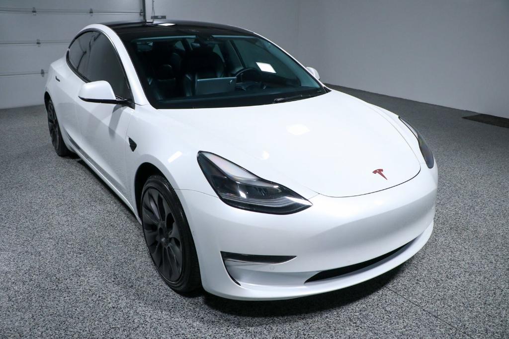 used 2021 Tesla Model 3 car, priced at $23,995
