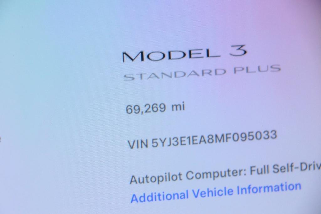 used 2021 Tesla Model 3 car, priced at $23,995