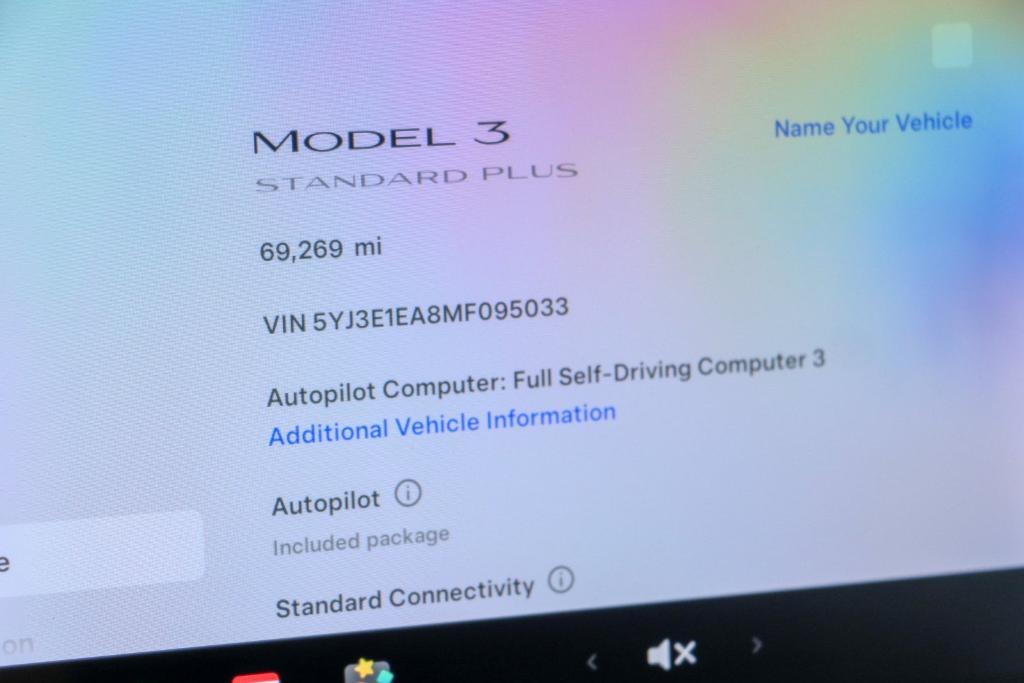 used 2021 Tesla Model 3 car, priced at $23,995