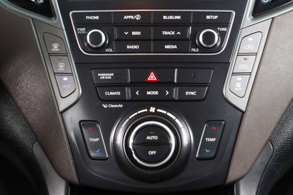 used 2017 Hyundai Santa Fe car, priced at $12,995