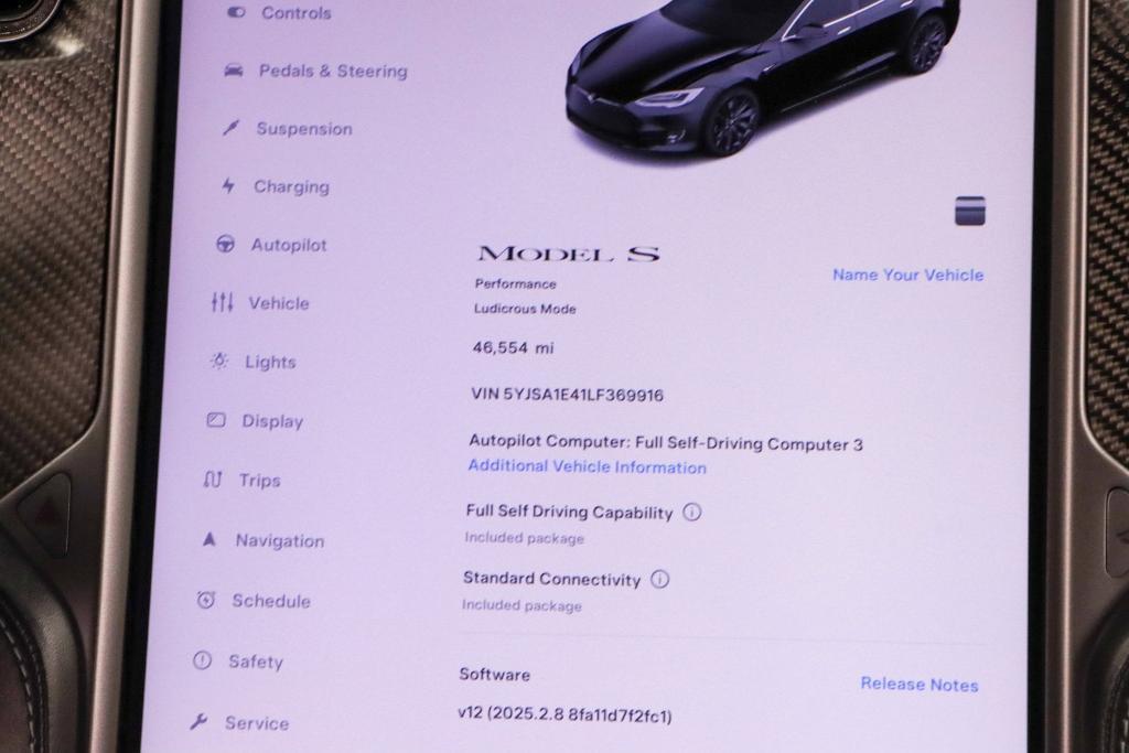 used 2020 Tesla Model S car, priced at $37,895