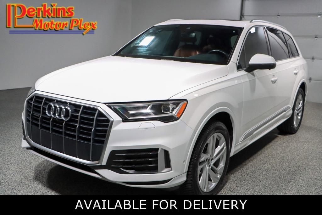 used 2021 Audi Q7 car, priced at $33,995