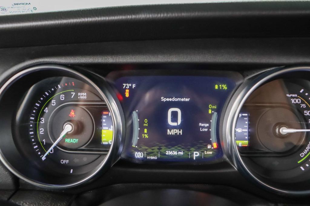 used 2022 Jeep Wrangler Unlimited 4xe car, priced at $33,995