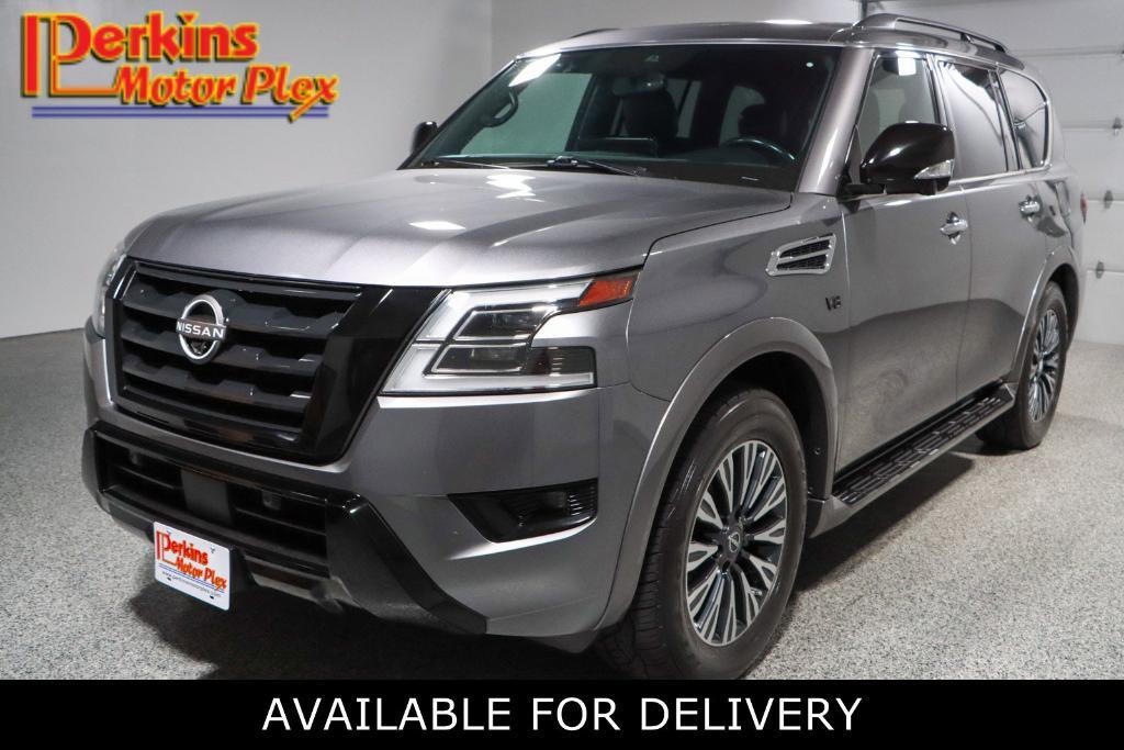 used 2021 Nissan Armada car, priced at $32,995