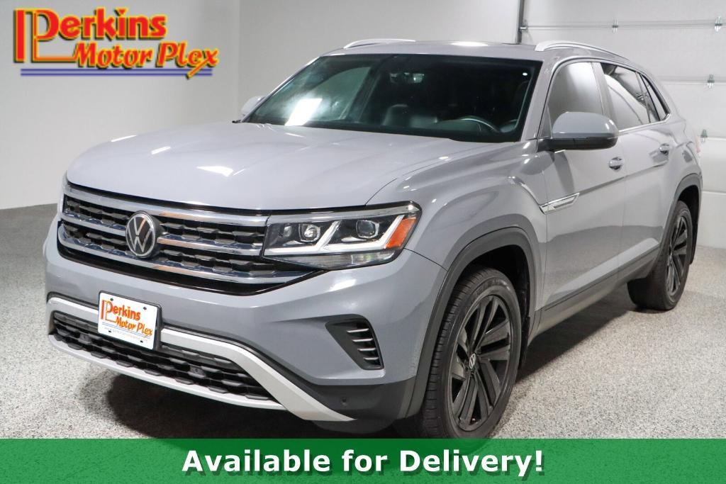used 2021 Volkswagen Atlas Cross Sport car, priced at $19,995