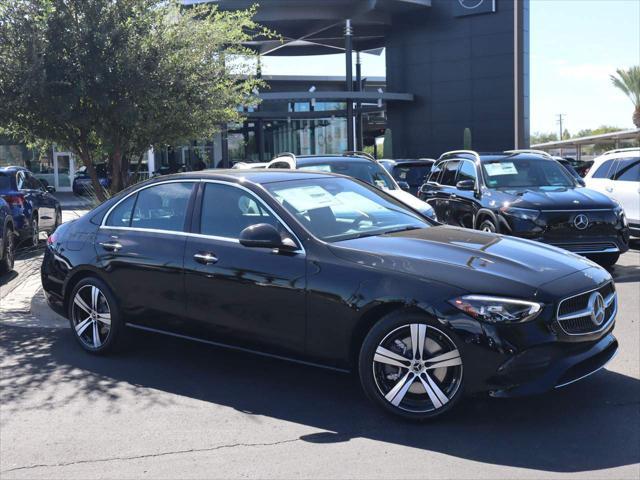 new 2025 Mercedes-Benz C-Class car, priced at $51,085