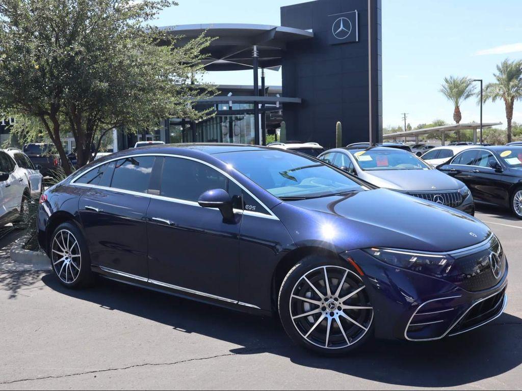 used 2023 Mercedes-Benz EQS 580 car, priced at $66,852
